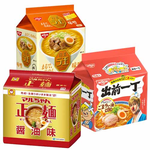 インスタントラーメン袋めん5食パック【現物】