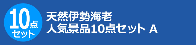 天然伊勢海老　人気景品10点セット A