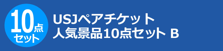 USJペアチケット 人気景品10点セット B