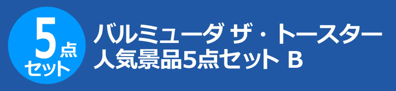 バルミューダ ザ・トースター　人気景品5点セット B