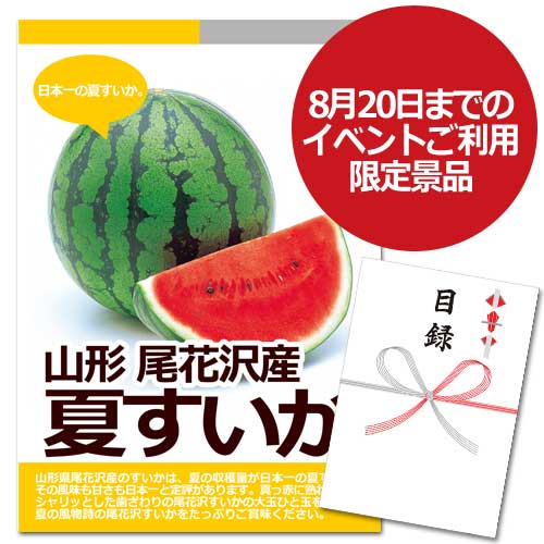 山形 尾花沢産 夏すいか【A3パネル・目録付】