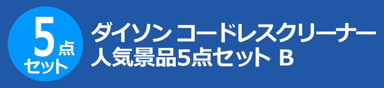 ダイソン コードレスクリーナー　人気景品5点セット B